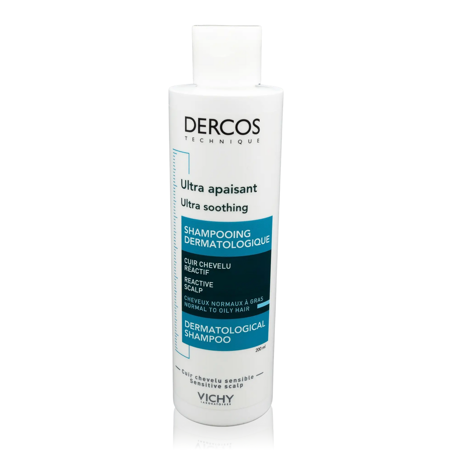 Vichy Dercos Technique Ultra-Sensitiv Sanftes Pflege-Shampoo (200ml) - ROTE.PLACE