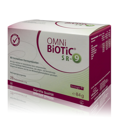 Omni Biotic SR 9 Stress Repair Vegan mit hochaktiven Darmbakterien (28 St.)