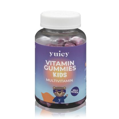 Yuicy Vitamin Fruchtgummis Kids Multivitamin für Kinder (60 St.) - ROTE.PLACE