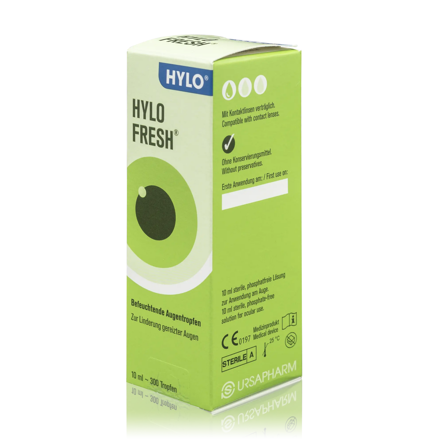 Hylo Fresh Augentropfen zur Linderung gereizter Augen (10ml)