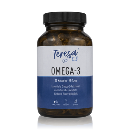 Omega 3 Fischöl Kapseln mit Vitamin E von Teresa KS - ROTE.PLACE