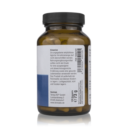 Magnesium 300mg - 120 vegane Kapseln von Teresa KS - ROTE.PLACE