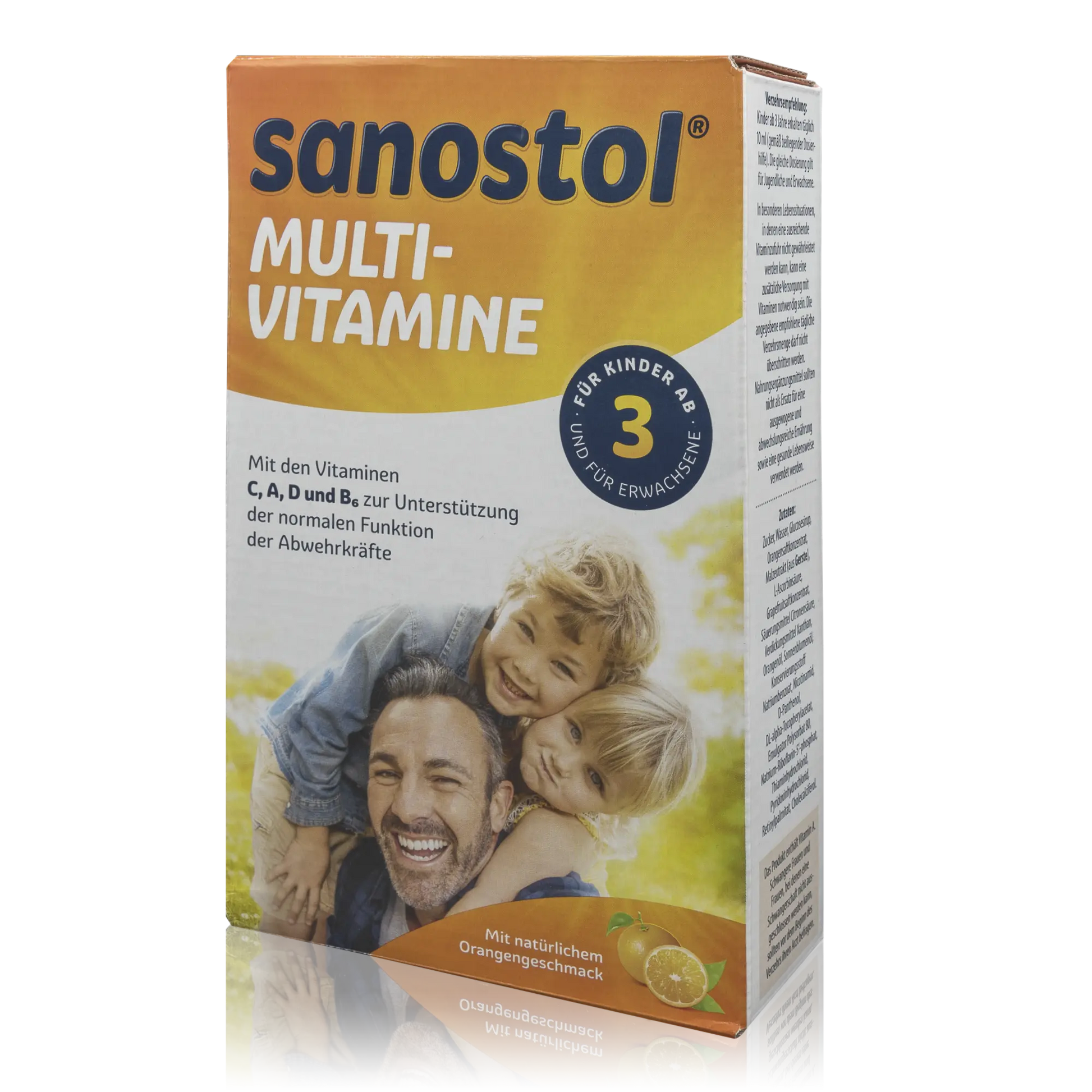 Sanostol Multi-Vitamine für Kinder ab 3 Jahren (460ml) - ROTE.PLACE