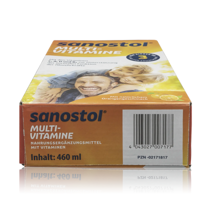 Sanostol Multi-Vitamine für Kinder ab 3 Jahren (460ml) - ROTE.PLACE