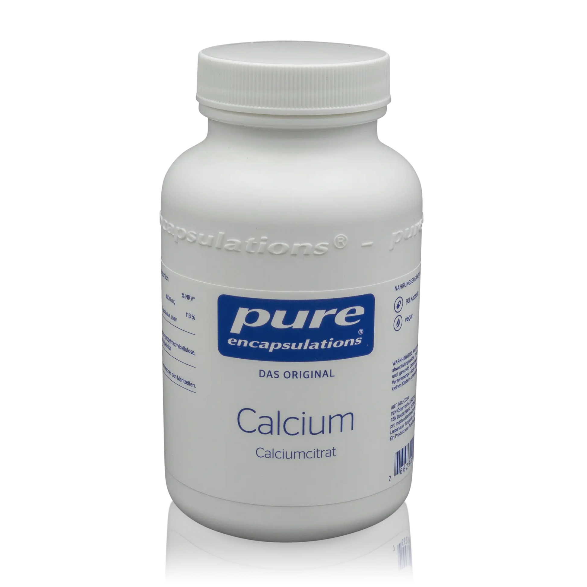 Pure Encapsulations Calcium Calciumcitrat (90 St.) - ROTE.PLACE