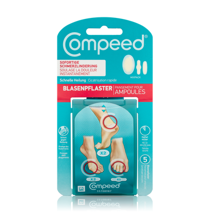 Compeed Blasenpflaster Mixpack (5 St.) - PZN: 7663028 - ROTE.PLACE
