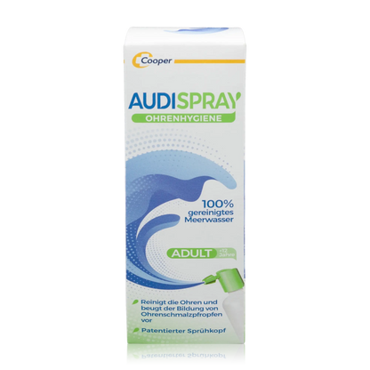 Audispray Adult Ohrenhygiene mit 100% gereinigtem Meerwasser (50ml) - ROTE.PLACE